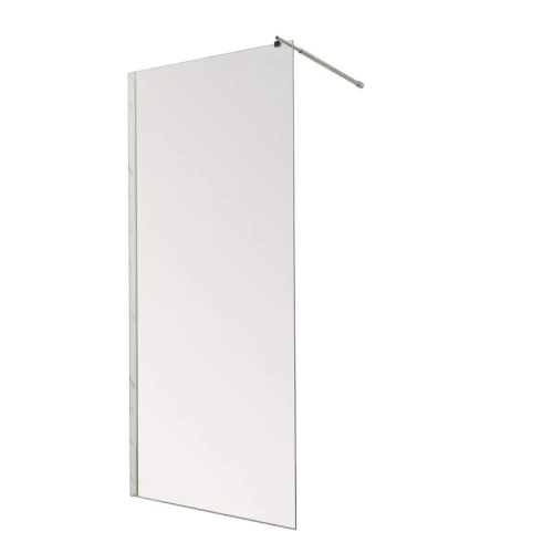 Душова перегородка Mixxus Premium FLAT SP01-80x200-TR Chrome Walk-In прозоре скло 8мм (MI6849)
