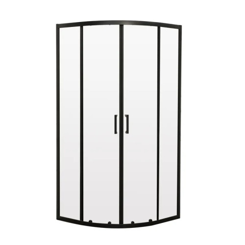 Душова кабіна без піддону Mixxus Premium DIVERSE SC01-90x90x195-TR Black прозоре скло 5мм (MI6860)