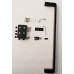 Душова кабіна без піддону Mixxus Premium BEVEL SC01-90x90x195-TR Black прозоре скло 6мм (MI6864)