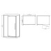 Душова кабіна без піддону Mixxus Premium BEVEL SC01-100x80x195-TR Black прозоре скло 6мм (MI6870)