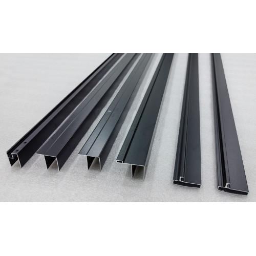 Двері в нішу Mixxus Premium DIVERSE SD01-100x185-TR Black прозоре скло 5мм (MI6876)