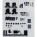 Двері в нішу Mixxus Premium DIVERSE SD01-120x185-TR Black прозоре скло 5мм (MI6877)