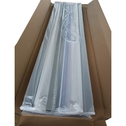 Бокс душовий без гідромасажу Mixxus STRONG SB01-90x90x215-GR SATIN з високим піддоном (MI6885)