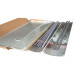 Бокс душовий без гідромасажу Mixxus STRONG SB02-90x90x215-FB SATIN з низьким піддоном (MI6886)
