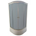 Бокс душовий з гідромасажем Mixxus STRONG SBH01-90x90x215-FB SATIN з високим піддоном (MI6888)
