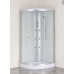 Бокс душовий з гідромасажем Mixxus STRONG SBH02-90x90x215-FB SATIN низький піддон (MI6890)