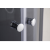 Бокс душовий з гідромасажем Mixxus STRONG SBH02-90x90x215-FB SATIN низький піддон (MI6890)