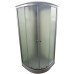Бокс душовий з гідромасажем Mixxus STRONG SBH02-90x90x215-FB SATIN низький піддон (MI6890)