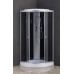 Бокс душовий з гідромасажем Mixxus STRONG SBH02-90x90x215-GR SATIN низький піддон (MI6891)