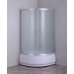 Душова кабіна з високим піддоном Mixxus PLAIN SCT01-90x90x195-FB SATIN матове скло 4мм (MI6894)