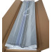 Душова кабіна з низьким піддоном Mixxus PLAIN SCT02-90x90x195-GR SATIN сіре тоноване скло 4мм (MI6898)
