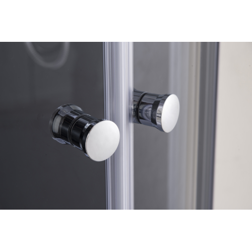 Душова кабіна без піддону Mixxus PLAIN SC01-90x90x185-TR CHROME прозоре скло 4мм (MI6899)