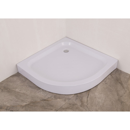Душова кабіна з низьким піддоном Mixxus PLAIN SCT02-90x90x195-TR GRAPHITE прозоре скло 4мм (MI6901)