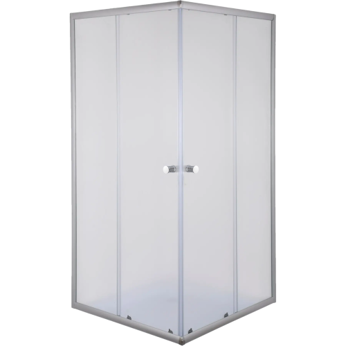 Душова кабіна з низьким піддоном Mixxus CUBIC SCT01-90x90x195-FB CHROME матове скло 4мм (MI6903)