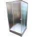 Душова кабіна з низьким піддоном Mixxus CUBIC SCT01-90x90x195-FB CHROME матове скло 4мм (MI6903)