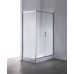 Душова кабіна з низьким піддоном Mixxus HARD SCT01-120x80x198-TR CHROME прозоре скло 5мм (MI6910)