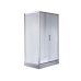 Душова кабіна з низьким піддоном Mixxus HARD SCT01-120x80x198-TR CHROME прозоре скло 5мм (MI6910)