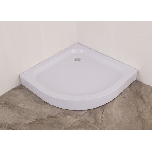 Душовий піддон із сифоном Mixxus PLAIN ST01-90x90x13 діаметр зливу 52 мм (MI6916)