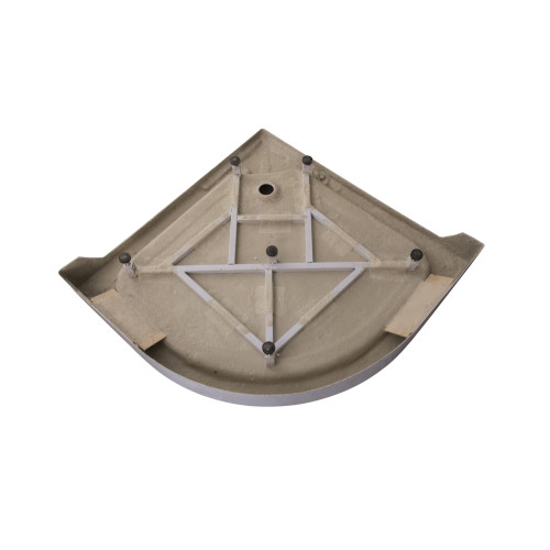 Душовий піддон із сифоном Mixxus PLAIN ST01-90x90x13 діаметр зливу 52 мм (MI6916)