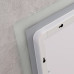 Дзеркало Mixxus FLAT MR04-100x80 з Led Touch, Anti-fog, димером, регулятором яскравості, годинником (MI6927)