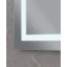 Дзеркало Mixxus WARM MR02-80x80 з Led Touch, Anti-fog, димером, регулятором яскравості, годинником (MI6934)