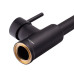 Змішувач для кухні MIXXUS PREMIUM SPRING 017 BLACK з виливом пружина (Колір чорний) (MI6951)