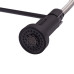 Змішувач для кухні MIXXUS PREMIUM SPRING 017 BLACK з виливом пружина (Колір чорний) (MI6951)