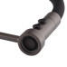 Змішувач для кухні MIXXUS PREMIUM SUMMER 017 GRAPHITE REFL.BLACK з гнучким виливом (Колір графіт + вилив чорний) (MI6962)