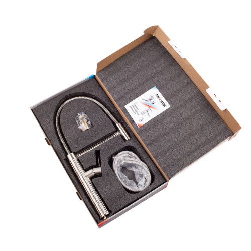 Змішувач для кухні MIXXUS PREMIUM SPARK 017 SS COLOR (Колір нерж) (MI6971)