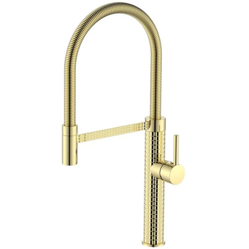 Змішувач для кухні MIXXUS PREMIUM SPARK 017 GOLD (Колір золото) (MI6972)