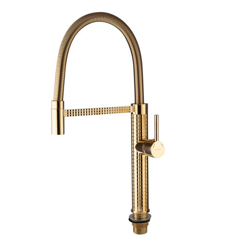Змішувач для кухні MIXXUS PREMIUM SPARK 017 GOLD (Колір золото) (MI6972)