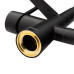 Смеситель для кухни MIXXUS PREMIUM MAGNET 021 BLACK REFL.BLACK с гибким изливом с выходом для питьевой воды (Цвет черный+излив черный) (MI6974)