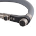 Змішувач для кухні MIXXUS PREMIUM GRAVITY 021 SS COLOR REFL.GREY з гнучким виливом з виходом для питної води (Колір нерж+вилив сірий) (MI6980)