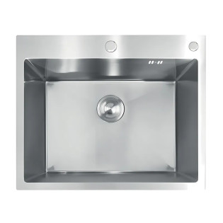 Мийка з нержавіючої сталі MIXXUS MH6050 DECOR SS COLOR (MH6050 DECOR NANO-SILVER) (3.0/0.8) колір нержавіюча сталь (MI7043)