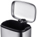 Відро для сміття з плавним закриттям прямокутне Mixxus Premium Style-TC0305 SS Color 5л колір нержавіюча сталь (MI7060)