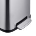 Відро для сміття з плавним закриттям прямокутне Mixxus Premium Style-TC0305 SS Color 5л колір нержавіюча сталь (MI7060)