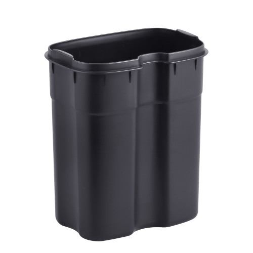 Відро для сміття з плавним закриттям прямокутне Mixxus Premium Style-TC0305 SS Color 5л колір нержавіюча сталь (MI7060)