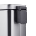 Відро для сміття з плавним закриттям прямокутне Mixxus Premium Quadro-TC0105 SS Color 5л колір нержавіюча сталь (MI7062)