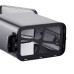 Відро для сміття з плавним закриттям прямокутне Mixxus Premium Quadro-TC0105 SS Color 5л колір нержавіюча сталь (MI7062)