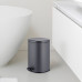 Відро для сміття з плавним закриттям овальне Mixxus Premium Olivary-TC0105 Graphite 5 л колір графіт (MI7063)