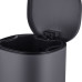 Відро для сміття з плавним закриттям овальне Mixxus Premium Olivary-TC0105 Graphite 5 л колір графіт (MI7063)
