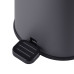 Відро для сміття з плавним закриттям овальне Mixxus Premium Olivary-TC0105 Graphite 5 л колір графіт (MI7063)