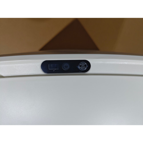 Відро для сміття сенсорне прямокутне Mixxus WAVE-TC0110 White 10 л колір білий (MI7073)