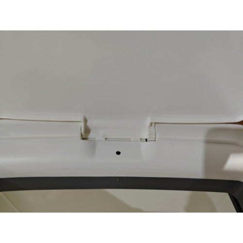 Відро для сміття сенсорне прямокутне Mixxus WAVE-TC0110 White 10 л колір білий (MI7073)