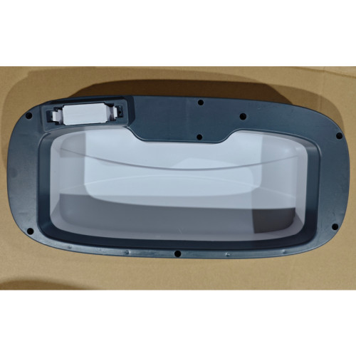 Відро для сміття сенсорне овальне Mixxus Flat-TC0109 White 9 л колір білий (MI7074)