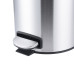 Відро для сміття з плавним закриттям кругле Mixxus Ellipse-TC0205 SS Color 5л колір нержавіюча сталь (MI7076)