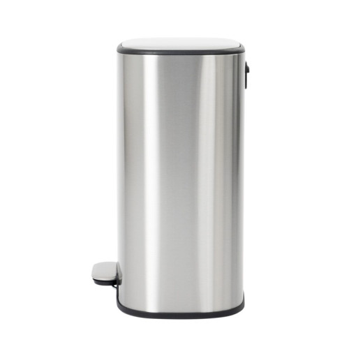 Відро для сміття з плавним закриттям овальне Mixxus Premium Diverse-TC0105 SS Color 5л колір нержавіюча сталь (MI7078)