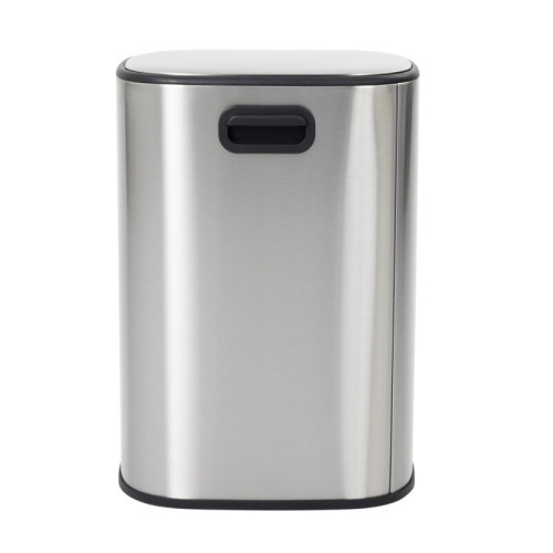 Відро для сміття з плавним закриттям овальне Mixxus Premium Diverse-TC0112 SS Color 12л колір нержавіюча сталь (MI7079)