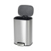 Відро для сміття з плавним закриттям овальне Mixxus Premium Diverse-TC0112 SS Color 12л колір нержавіюча сталь (MI7079)