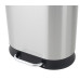Відро для сміття з плавним закриттям овальне Mixxus Premium Strong-TC0105 SS Color 5л колір нержавіюча сталь (MI7080)